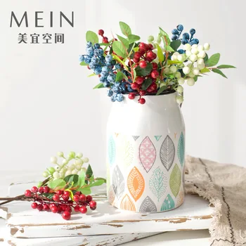 

Short Rod Berry Bundle of Branch Model Decorations Imitation Flowers Model Plants Display Flowers Flower Artificial Flower Flowe