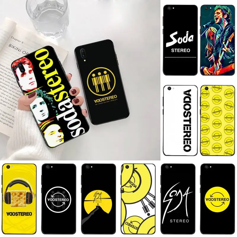HUAGETOP содовая стереополоса черный фотокорпус для Vivo Y91c Y17 Y51 Y67 Y55 Y93 Y81S Y19 V17 vivo