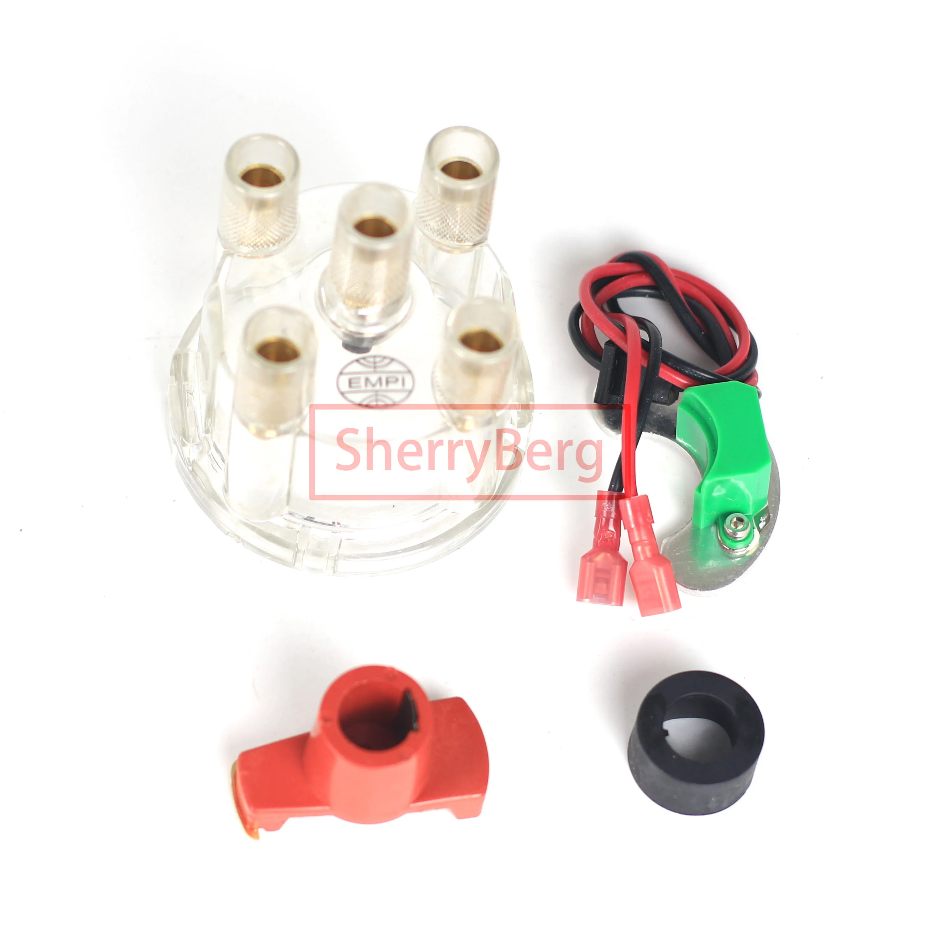 DISTRIBUTOR CAP + Rotor + 009 Electrical IGNITION KIT to Fit for Most Bosch 4 cylinder
