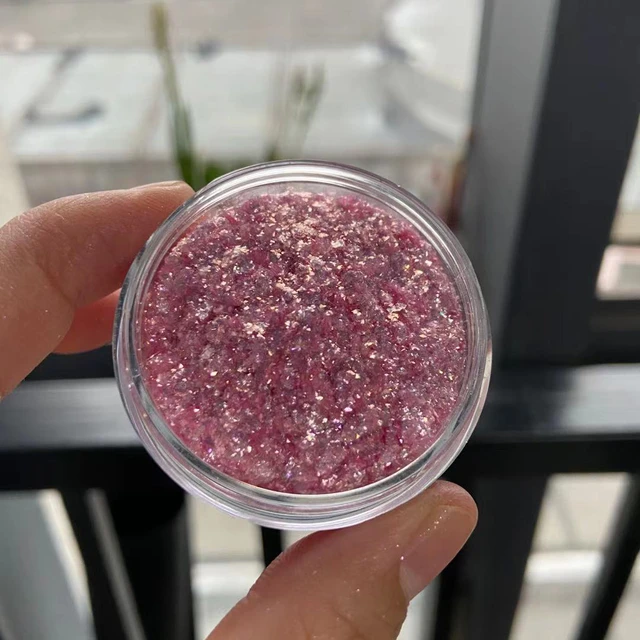 Pink mica powder for makeup - AliExpress