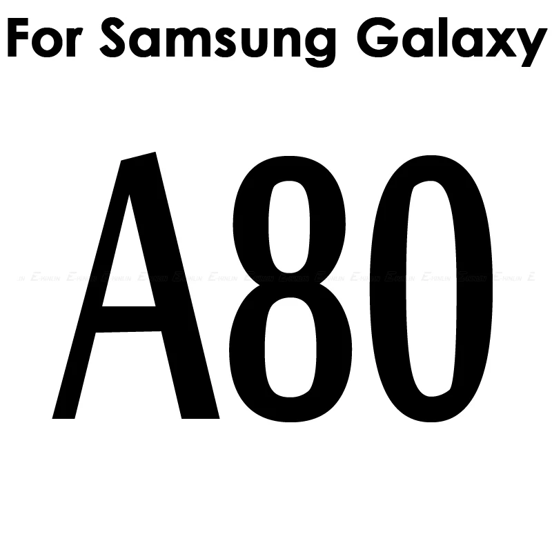 Задняя Камера объектив для samsung Galaxy A50s A30s A10s A10 A20 A20e A30 A40 A50 A60 A70 A80 A90 5G Экран защитная плёнка для НУА Вэй - Цвет: A80