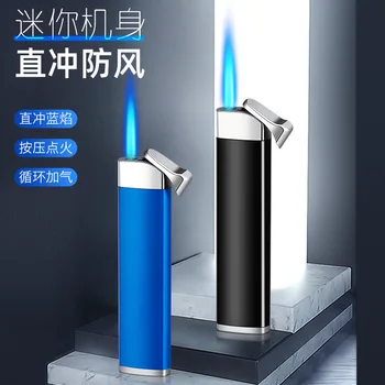 

Strip Straight Cigarette Lighter Windproof Inflatable Gift Advertisement Printing Laser Carving