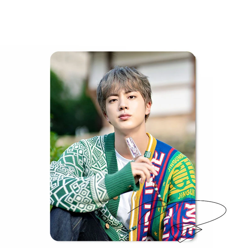 Kpop Bangtan Boys коврик для мыши летняя картина Kawaii игровые аксессуары Настольный