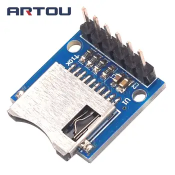 

1Pcs Micro SD Storage Expansion Board Mini Micro SD TF Card Memory Shield Module With Pins for Arduino