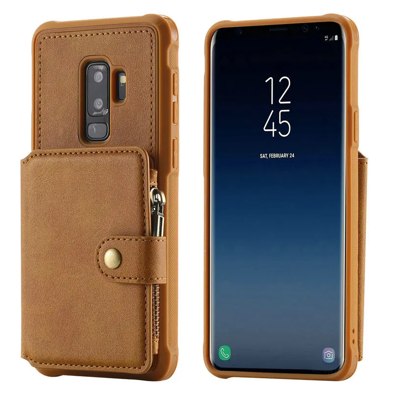 Чехол бумажник для Samsung Galaxy S20 Case S10 5G S9 Note 20 Ultra S9Plus кожаный чехол 10 Plus|Бамперы| |