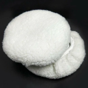 

Polishing pad Accessories Tool Detailing 6pcs Soft Wool Bonnet Buffer Cushion Cleaning