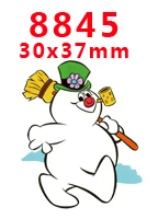 30 шт мультяшный персонаж плоское украшение из смолы PR 8809 - Цвет: 8845