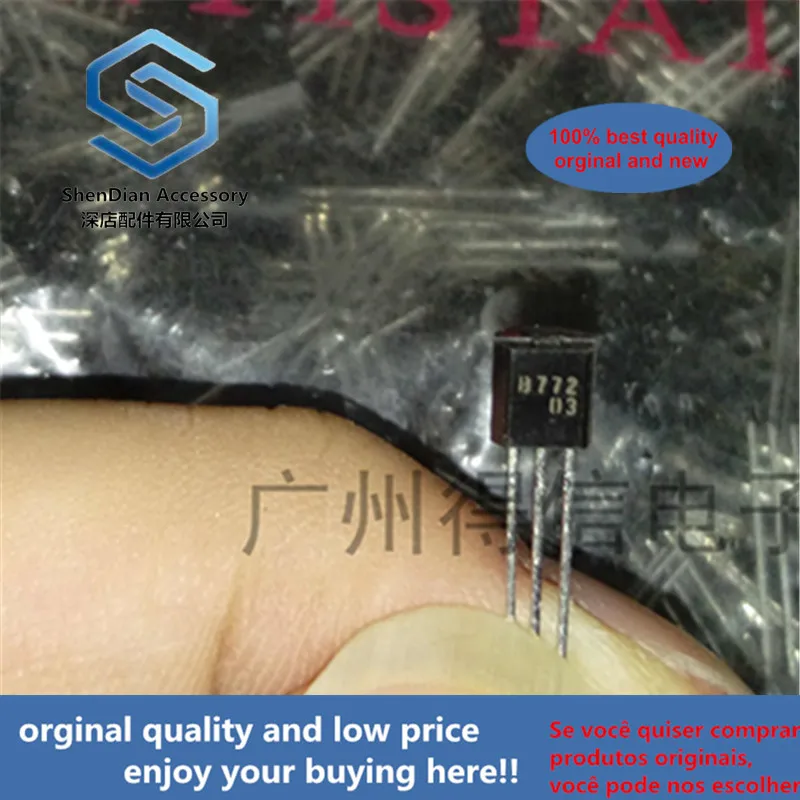 30pcs 100% orginal new 2SB772 B772 772 TO-92 MEDIUM POWER LOW VOLTAGE TRANSISTOR real photo | Компьютеры и офис