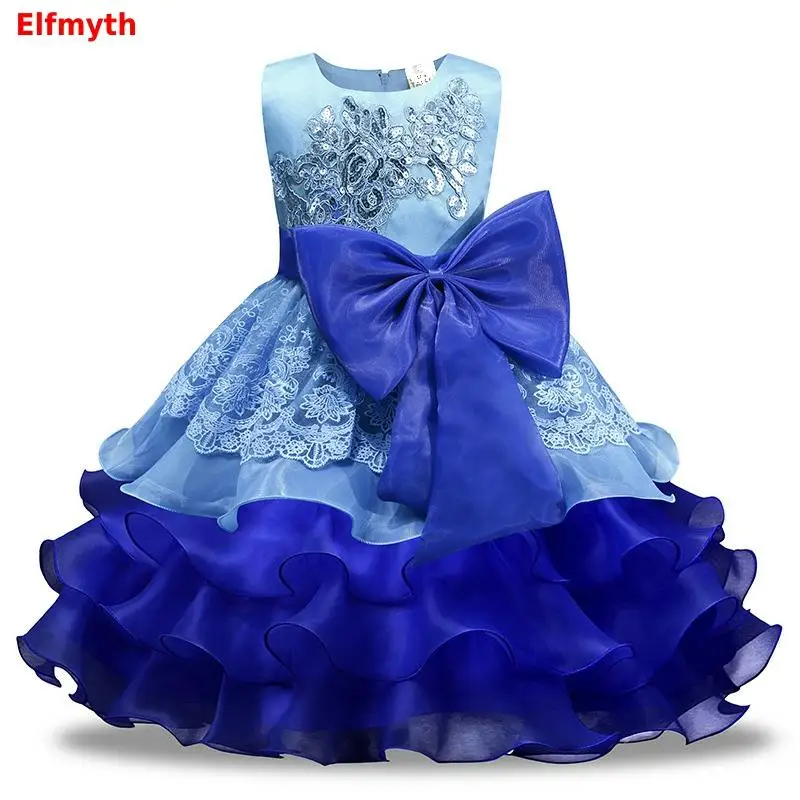 Robe de mariée pour filles, tenue de princesse, élégante, 2019 AliExpress