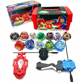 

New Portable Burst Box 12 in 1 Red Carrying Case for Spinning Top Toys