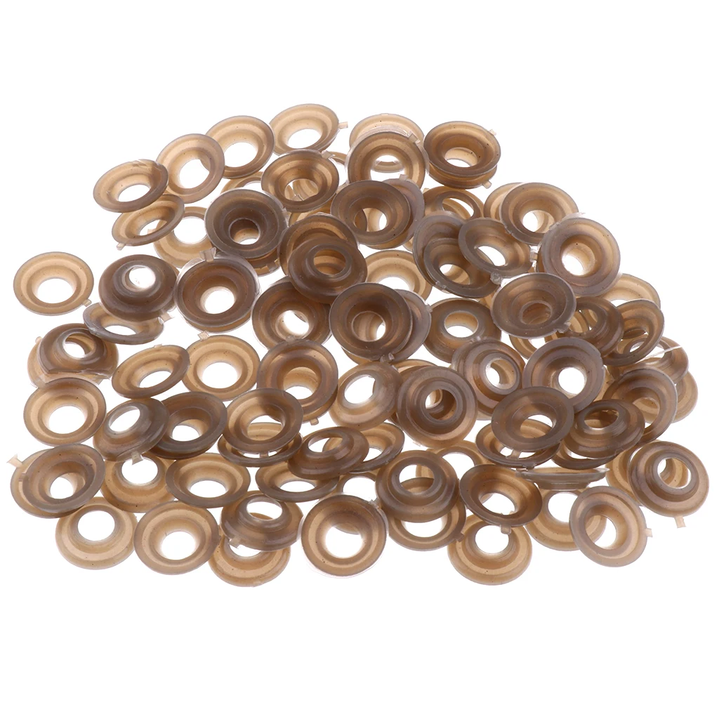 100PCS 15mm Plastic Safety Eyes Washers for DIY Teddy Bear Animal Mask Doll