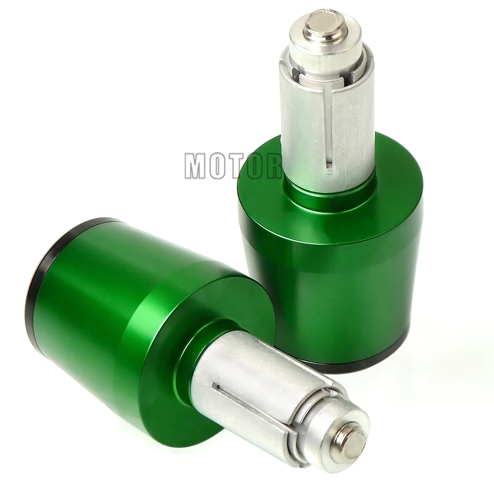 Для Kawasaki Ninja 250/300R/400R/650R/ER6F/ER6N/1000/ZX10R Универсальный 7/" 22 мм руль мотоцикла рукоятка крышки ручки бар концы вилки