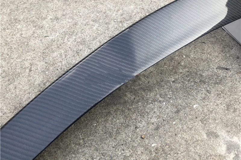 Задний Средний спойлер крыло FRP материал углеродное волокно стиль Багажник губы крыло для Mazda CX-5 CX5