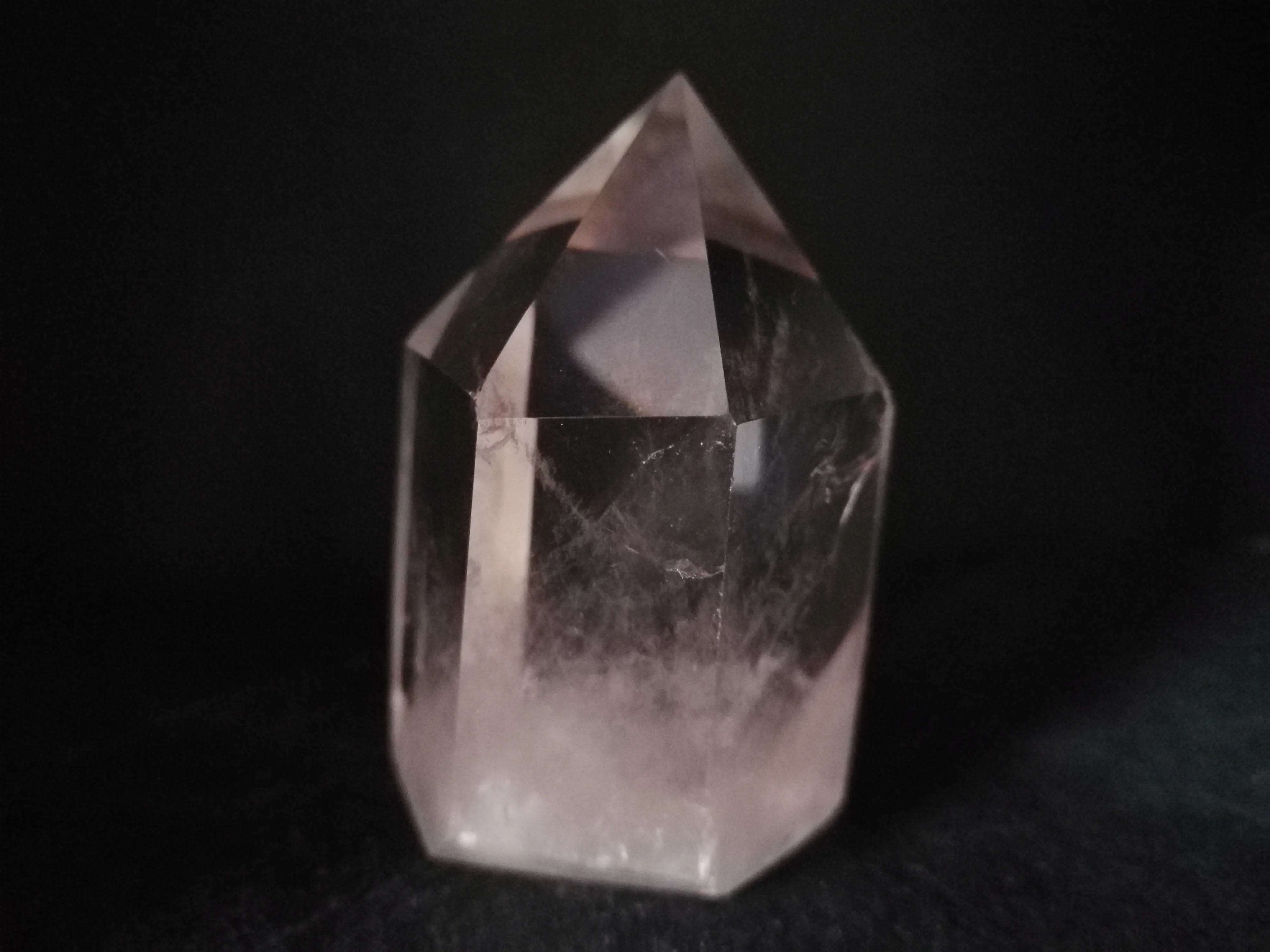 134.0gNatural white crystal column point mineral jewelry healing stick home decoration decorative gifts | Дом и сад