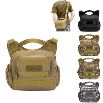 

Men Military Hiking Bag Tactical Sling Bags Camping Backpack Sports Army Camouflage Pack Hunting Outdoor Handbag Molle