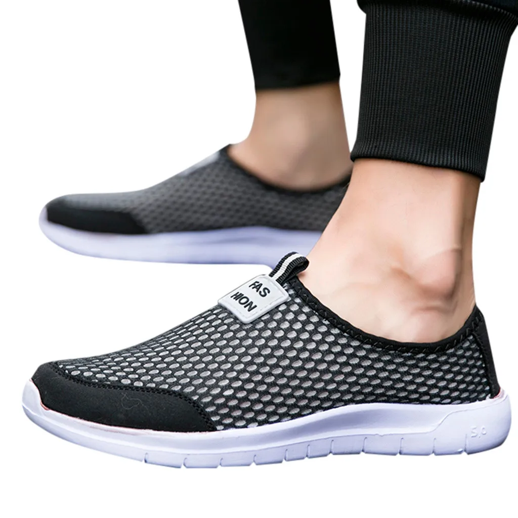 KANCOOLD Running Shoes Men Sneakers Wild Mesh Cloth Athletic Comfortable Lightweight Walking Leisure Sports Board Shoes 109#4