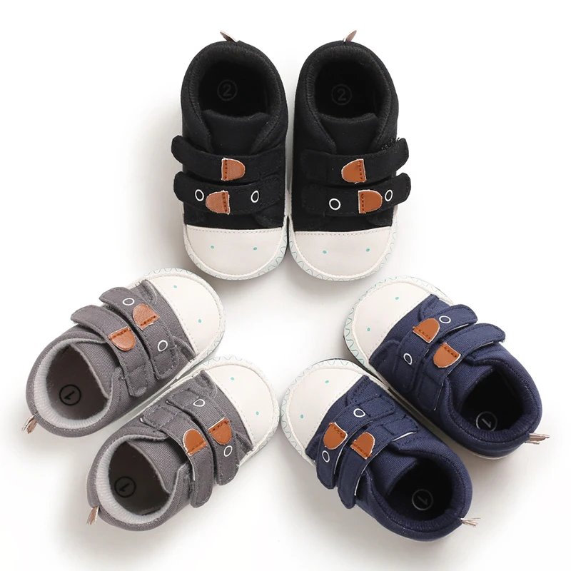 BowEaey/Новая детская хлопковая мягкая подошва, 3 цвета, детская обувь для мальчиков и девочек, первая ходунка, и розничная, C563