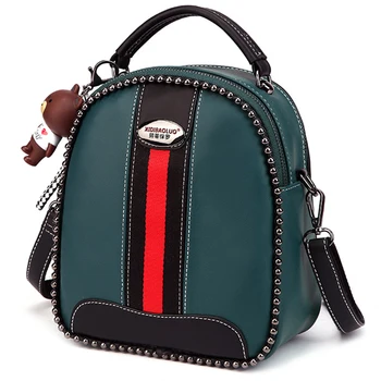 

2019 New Bags Bead Chain Vintage Single /Double Shoulder Bags Messenger Portable Fashion Luxury Handbags Women Bags Designer