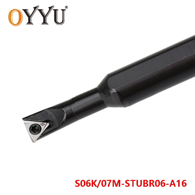 Oyu S1607M-STUBR06 твердосплавные вставки для держателя S1606K-STUBR06 токарный станок с ЧПУ