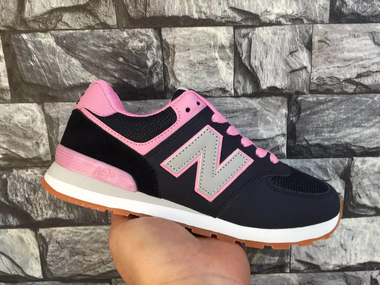 

New N New Balance Men/Women NB574 Cross-Country Canvas Shoes Unisex Suede 574 sneakers Soft Jogging Light Outdoor Shoes W2