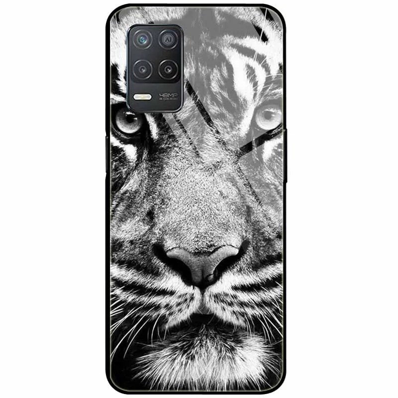 Tempered Glass Hard Protective Back Cover - Cute Design