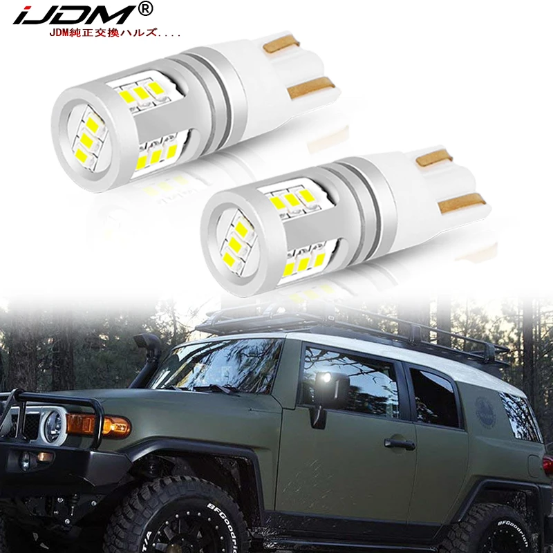 Ijdm Car W5w Led High Power 12v 32v 168 192 T10 Led Bulbs For 2007