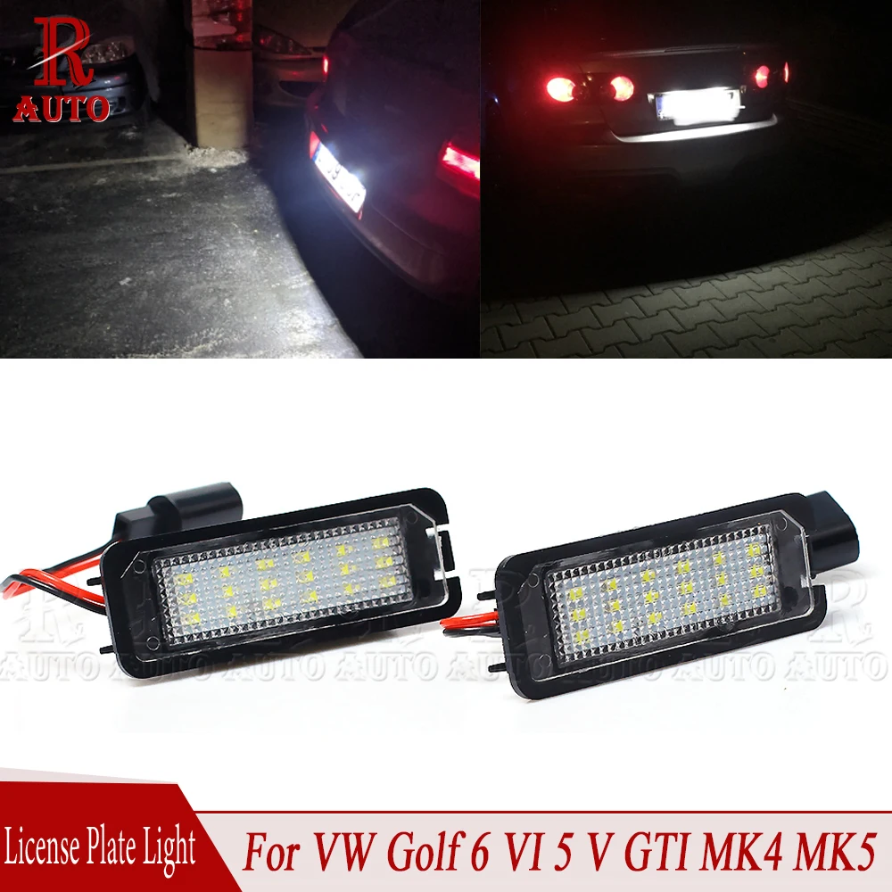 Rauto Left Right 1 Pair Light For Vw Passat Golf 6 Vi 5 V Gti Mk4 Mk5