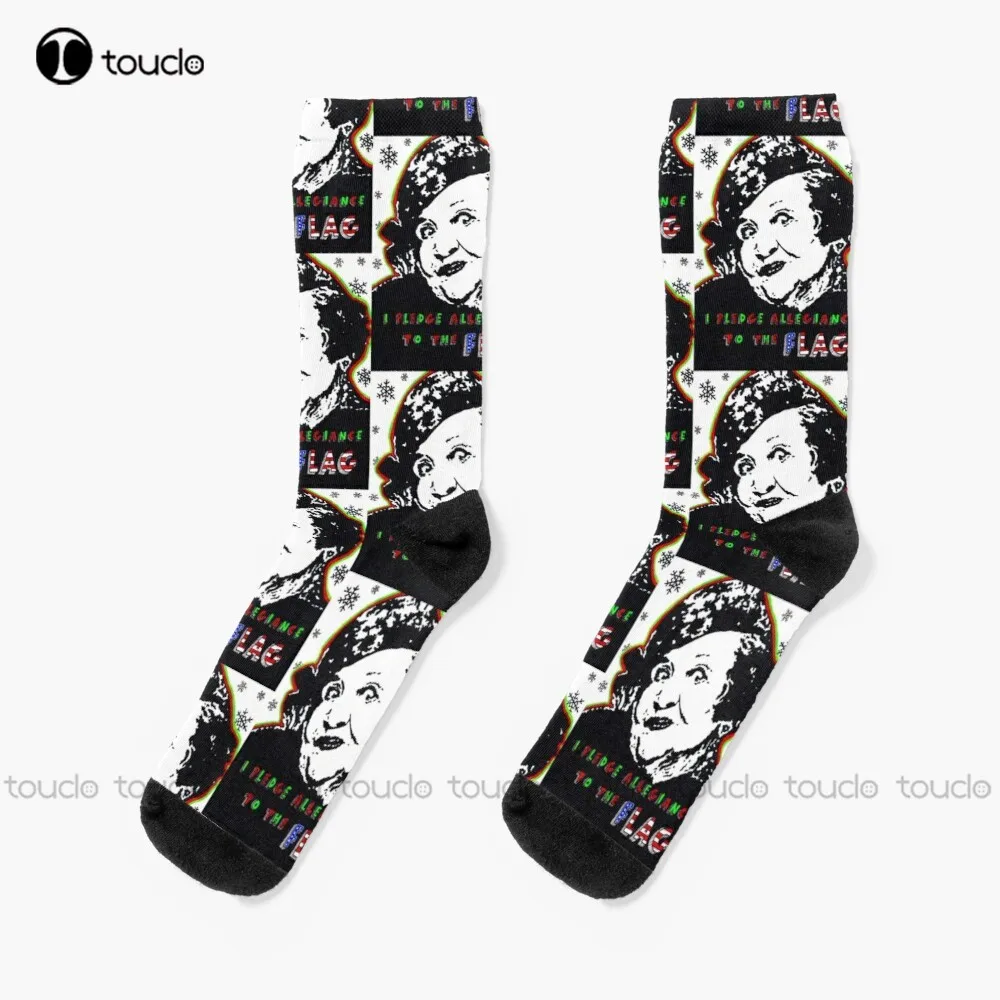 

Aunt Bethany - Christmas Vacation Socks Cute Socks Personalized Custom Unisex Adult Teen Youth Socks 360° Digital Print Gift