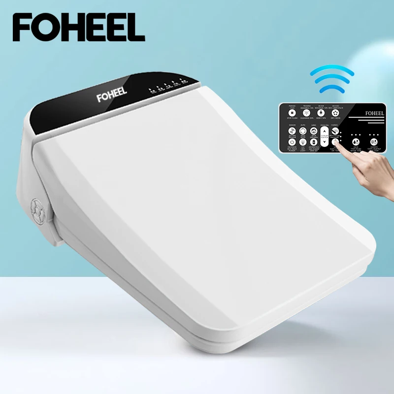 FOHEEL Smart Toilet Seat Bidet Seat Electronic Toilet Seat Air Drying
