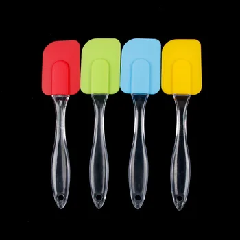 

Silicone Kitchen Cake Cream Spatula Mixing Scraper Brush Butter Baking Tool Large Size Silicone Spreader Discrete Butter