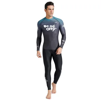 L-4XL 빅 래쉬가드 남성용 긴팔 수영복, UPF 50 UV 서핑복, 전문 래쉬가드, 돛 다이빙 잠수복