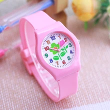 Aliexpress - Children Kids Pink Cute Flower Rubber Strap Quartz Wristwatch Girls Boys Students Colorful Digital Fashion Learning Time Watches