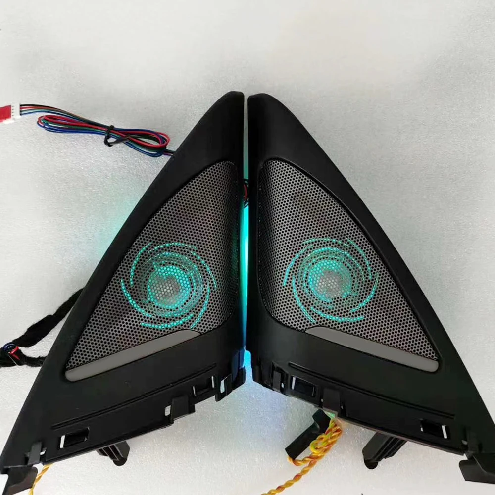 Car tweeter covers for bmw F34 3GT series high quality glow speaker audio trumpet head treble