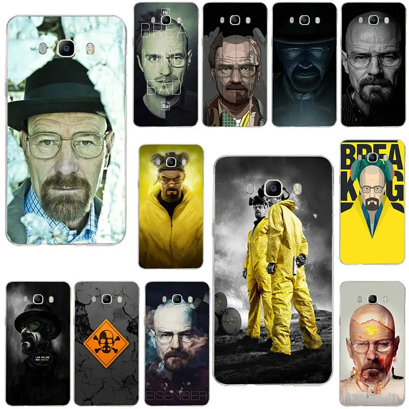Breaking Bad Walter Heisenberg Soft Phone Cases For Samsung Galaxy J1 Mini J2 J3 J4 J5 J6 J7 J8 2016 2017 2018 Prime | Мобильные