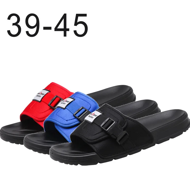 

2018 Hot Selling Men's Slippers Sandals Europe And America Summer Men's Beach Slippers Large Size