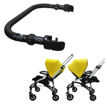 

Baby Stroller Handle Bar Safety Bumper Bar for Bugaboo Bee3/bee5 Strollers Two-way Installation Upgrade Baby Travel Accessories