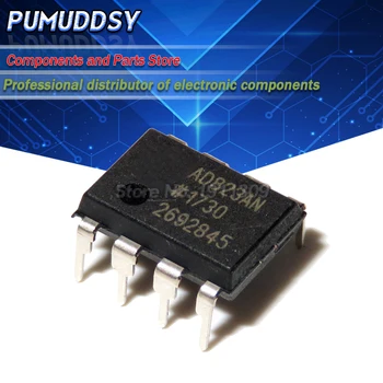 

2PCS AD823ANZ AD823 AD823AN DIP8 Dual, 16 MHz, Rail-to-Rail FET Input Amplifier IC