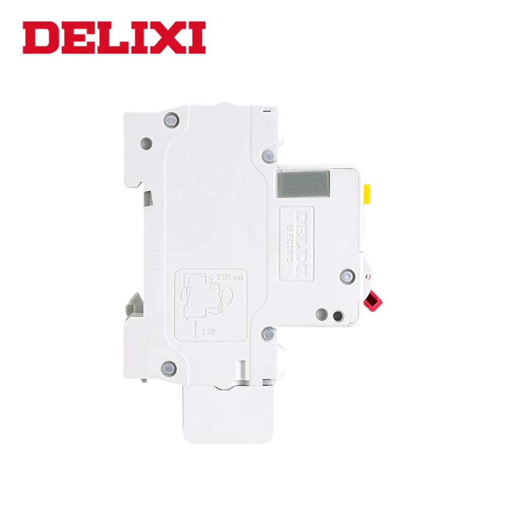 DELIXI RCBO DZ47sLE 1Pole + N C Тип 10А до 63A автоматический выключатель остаточного тока с