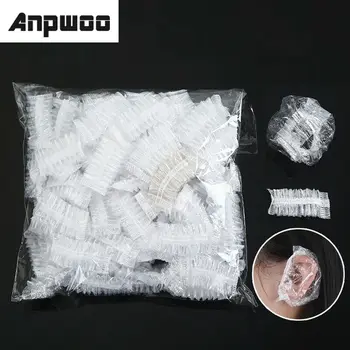 Online 100 Pcs Verdickt Einweg Kunststoff Wasserdichte Ohr Schutz Abdeckung Caps Salon Friseursalon Dye Schild Ohrenschützer Dusche Werkzeug