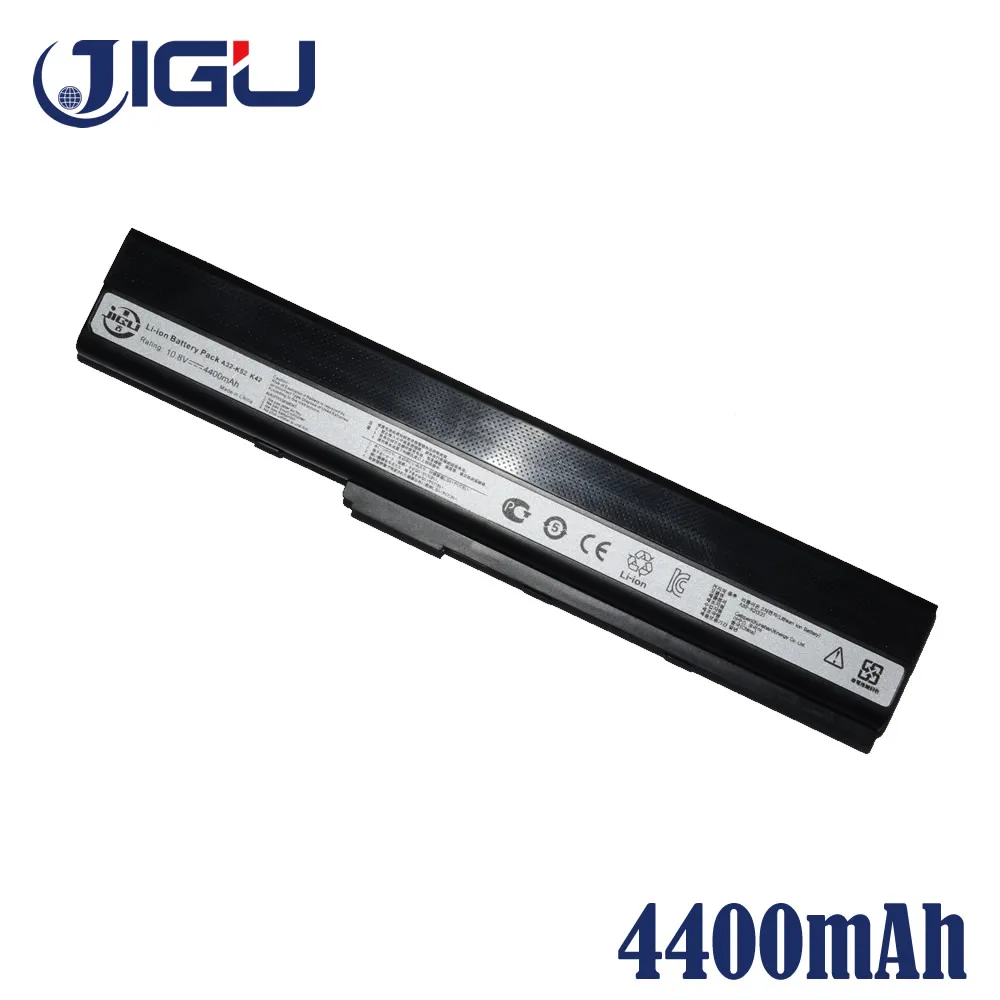 JIGU 6 ячеек Аккумулятор для ноутбука ASUS A32-K52 K42 K52 A52 A52F A41-K52 A42-K52 A52J A31-K52
