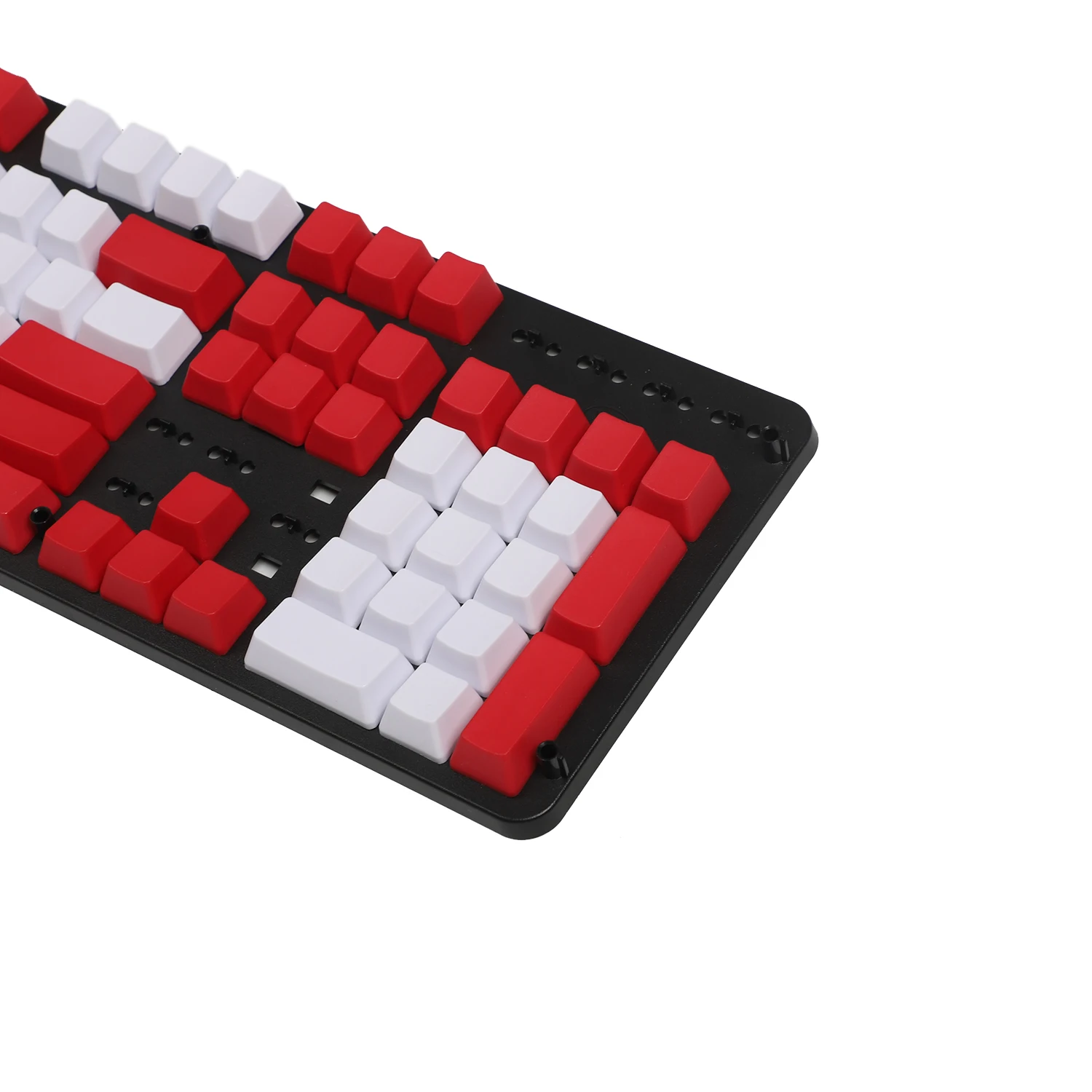Teclado Gaming mecânica, em branco, 108, 104