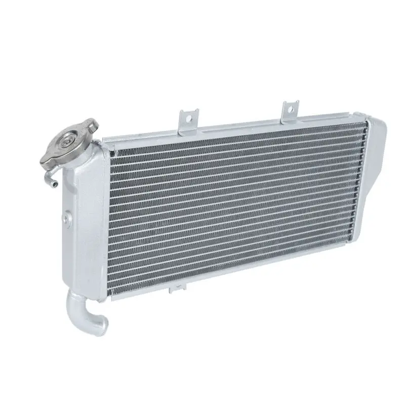 Motorcycle Silver Aluminum Engine Cooler Radiator For Kawasaki Ninja Ninja 650 EX650 2012-