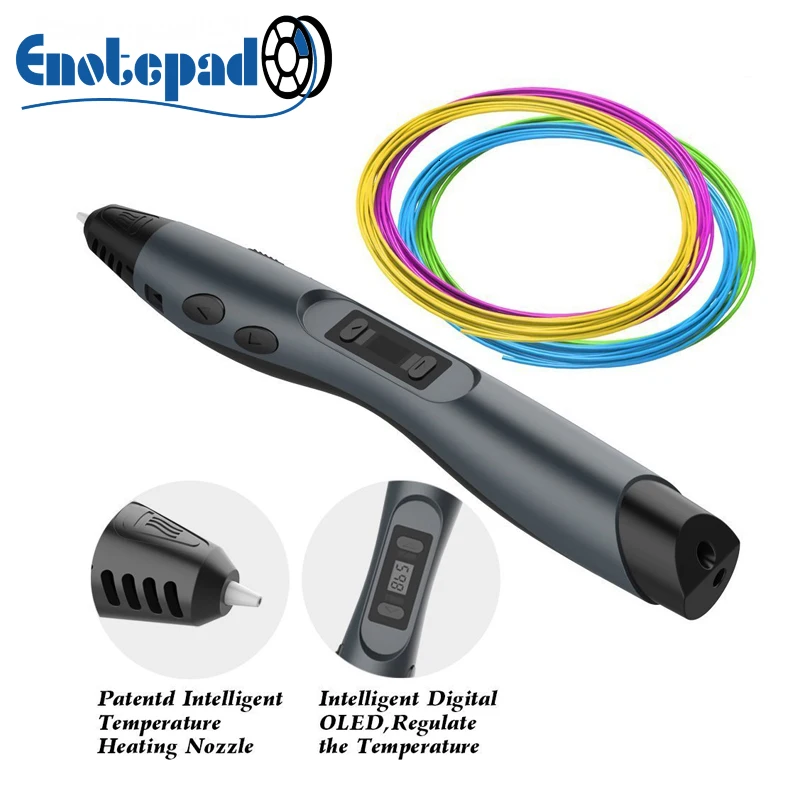 Enotepad 3D Ручка печать SL 300A USB кабель crazy1.75 мм и UBS легко Рисование для детей подарок