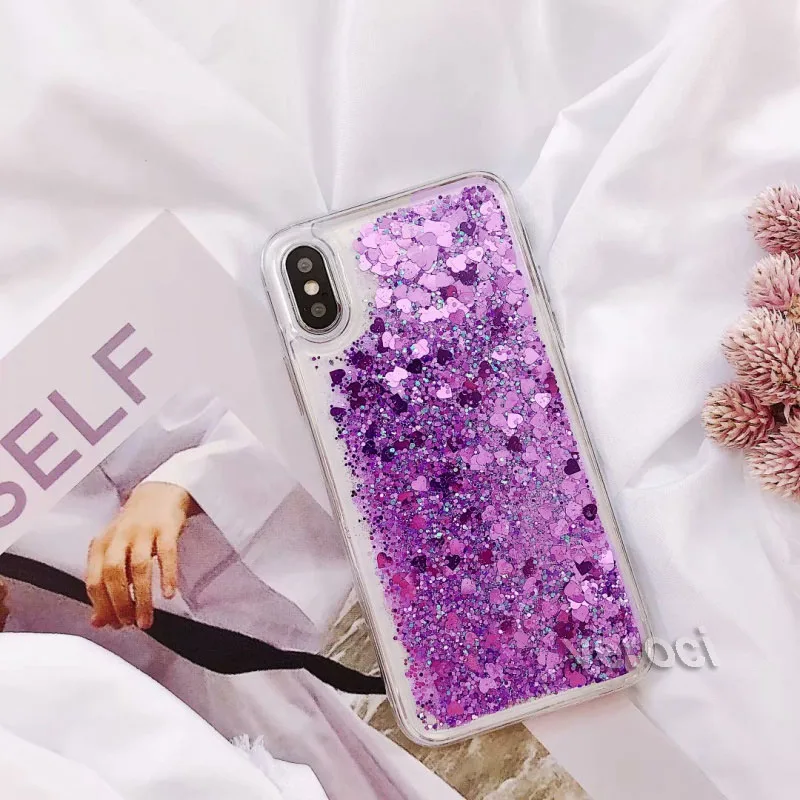 Чехол с блестками и зыбучим песком для Oppo R15X K1 R15 Dream mirror R9 R9S R11 R11S Plus R7 R7S R17 Pro F1 F3