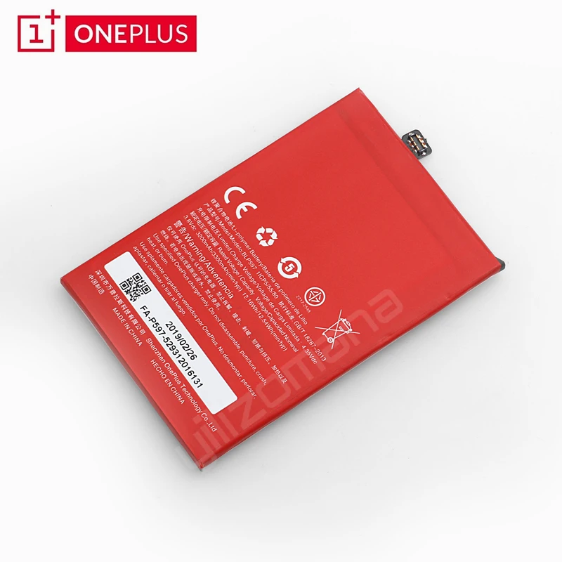 Аккумулятор ONEPLUS для телефона OnePlus 2 A2001 BLP597 3200/3300 мАч Высокое качество Замена литий-ионных батарей Бесплатные инструменты