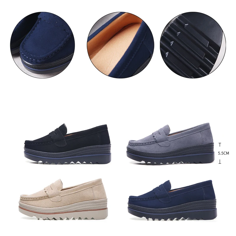 orthopedic platform loafers