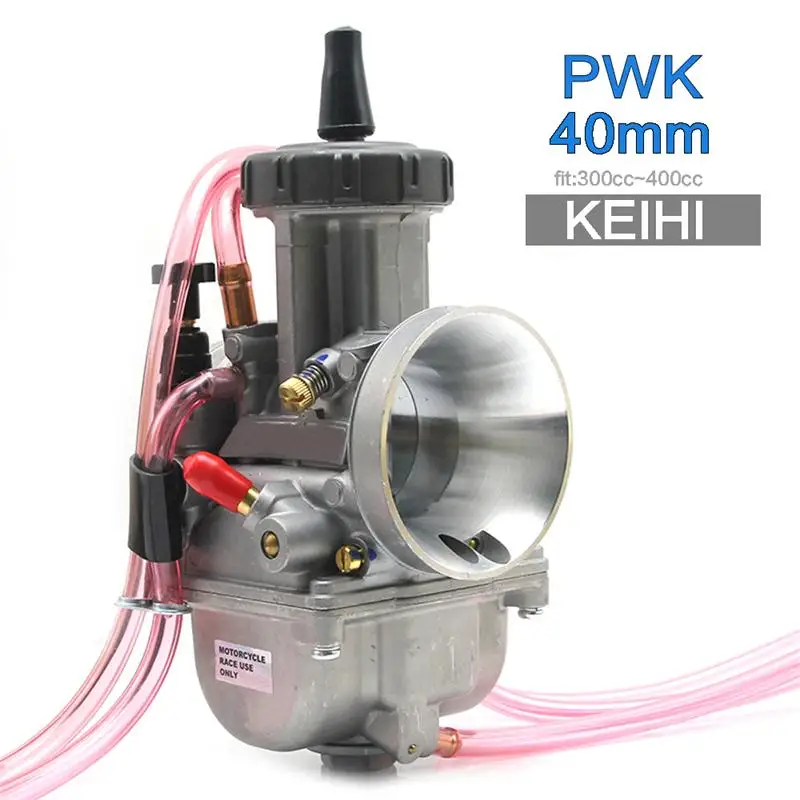 Alconstar-33 34 35 36 38 40 42 мм мотоцикл Keihin Карбюратор Carb 2 T/4 T Скутер ATV UTV внедорожный кафе гонщик питбайк 125CC-500CC - Цвет: 40mm