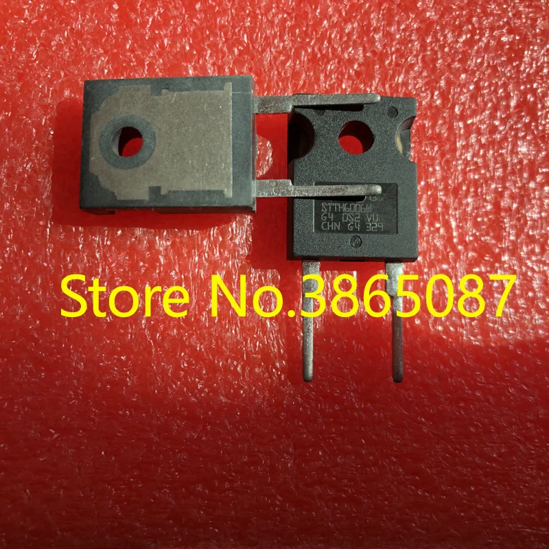 STTH6006W или STTH60L06W DO-247 TO-247-2 60A 600V высоковольтный Сверхтонкий выпрямительный диод 10