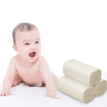 

12pcs toilet paper roll Tissue Paper Roll 4 Layer Thickened Household toilet paper tissue Disposable Soft toliet paper 2020