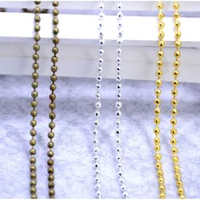 2,4 мм круглые бусины bo lian ручная работа цепь DIY материал коробка аксессуары не кулон стиль свитер ожерелье